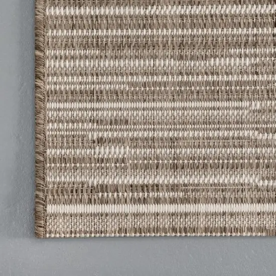 nuLOOM Shirlene Stripes Outdoor Patio Area Rug image {4}