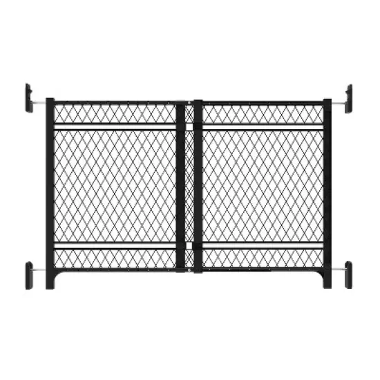 Ingenuity Doorway 42W Series Dog and Baby Gate, Indoor Outdoor - Black image {8}
