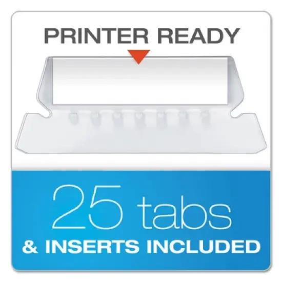 Pendaflex Colored Reinforced Hanging Folders, Legal Size, 1/5-Cut Tabs, Gray, 25/Box image {5}