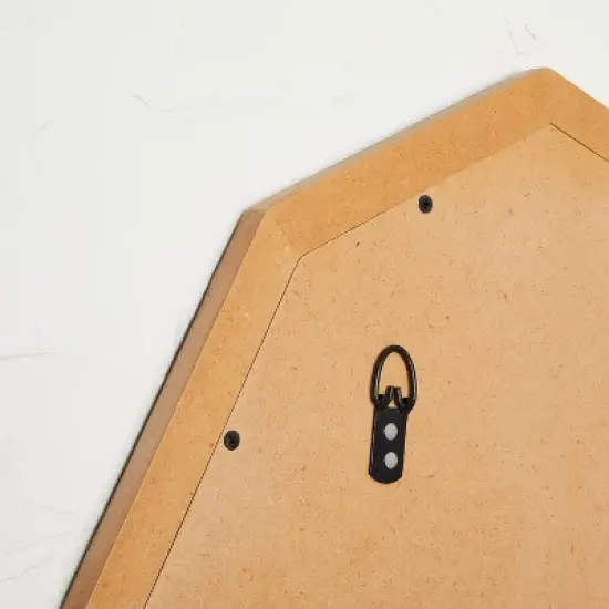 18" x 24" Wood Resin Decorative Wall Mirror Brown - Opalhouse&trade; designed with Jungalow&trade; image {3}