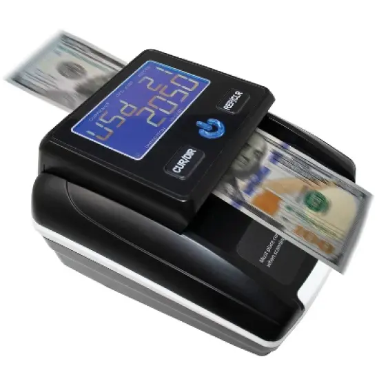 Nadex Coins&trade; V45 Counterfeit Detector Terminal with Value Monitor in Black image {5}