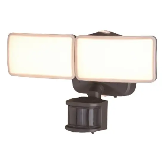 VAXCEL Merill Integrated LED Motion Sensor Dusk to Dawn Outdoor Security Flood Light image {8}
