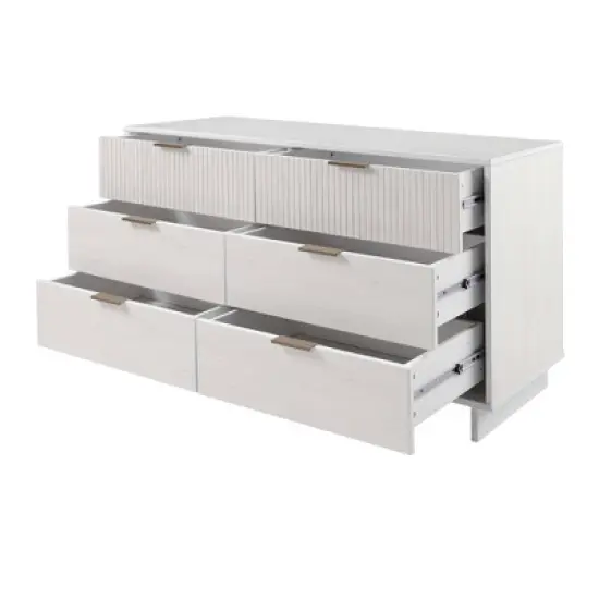 Manhattan Comfort 2pc Granville Chest and Double Dresser Bedroom Set image {14}