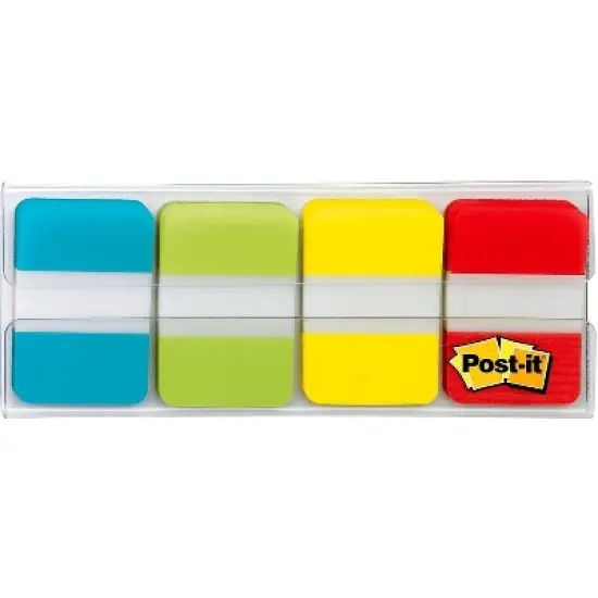 3M Post-it Dispenser Tabs 1"x1.5" 88 Tabs 22 ea. AA/LE/YW/RD 686ALYR1IN image {5}