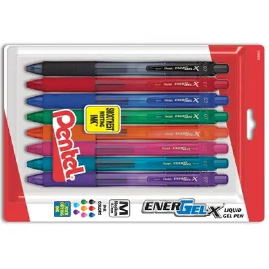 Pentel&reg; FLOATUNE Rollerball, 0.8mm, Medium Line, Black Ink, 1 Dozen image {1}