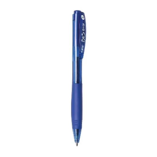 Bic BU3 Retractable Ballpoint Pen Bold 1.0mm Blue Dozen BU311BE image {2}
