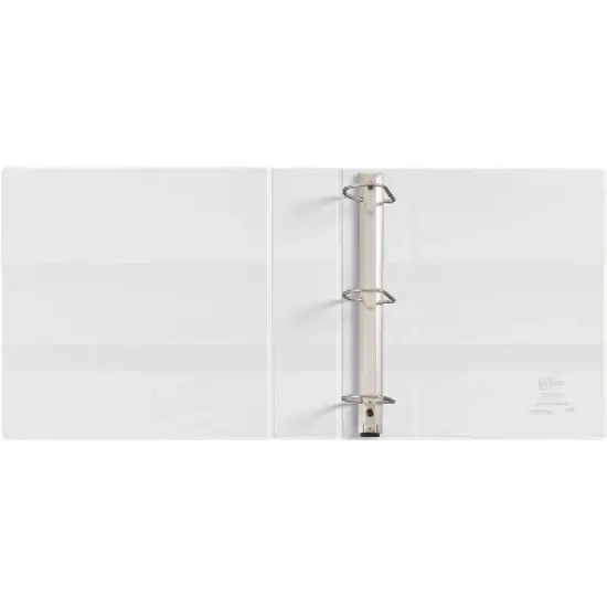 Avery 2" One Touch Slant Rings 540 Sheet Capacity Heavy-Duty NonStick View Binder White: Polypropylene, 4 Pockets image {2}