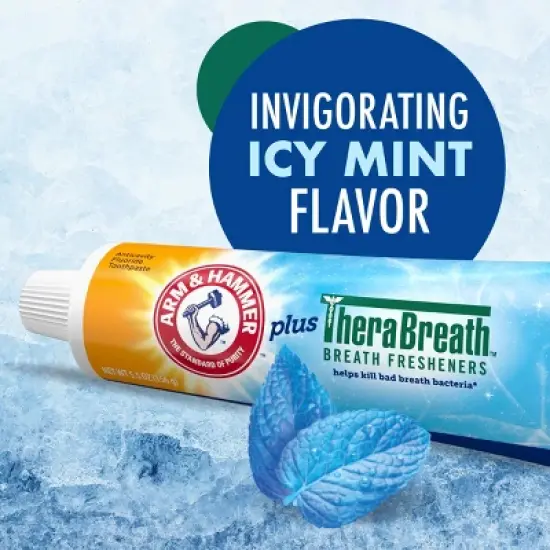 Arm & Hammer + Therabreath Toothpaste - Icy Mint - 5.5oz image {4}