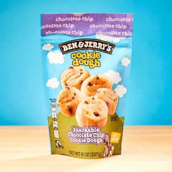 Ben & Jerry's Frozen Chocolate Chip Cookie Dough Bites - 8oz image {1}
