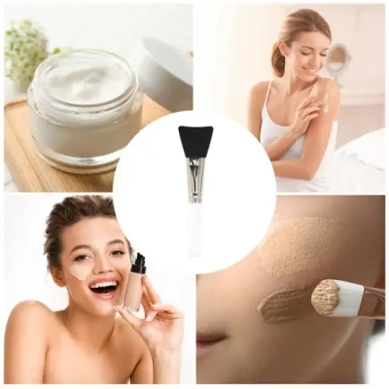 Unique Bargains Lightweight Flat Head Facial Mask Brush 1 Pc image {4}