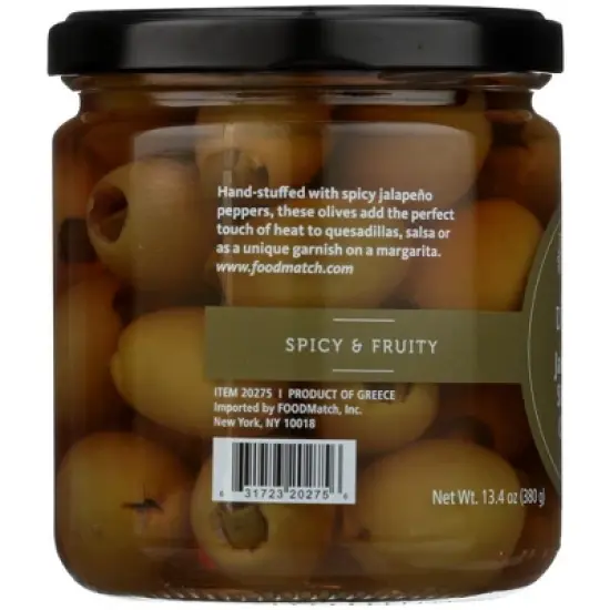 Divina Jalapeno Stuffed Olives - Case of 6/7.8 oz image {3}
