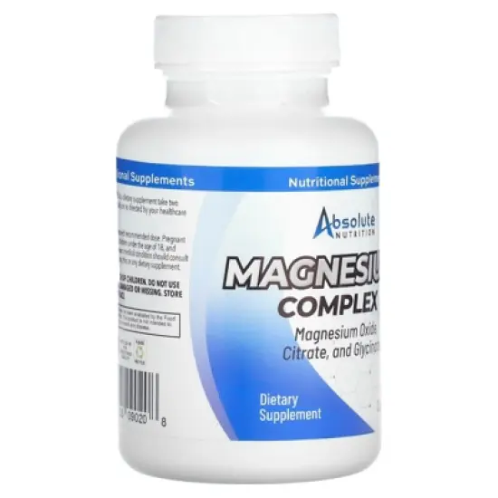 Absolute Nutrition Magnesium Complex, 60 Capsules (250 mg per Capsule) image {3}