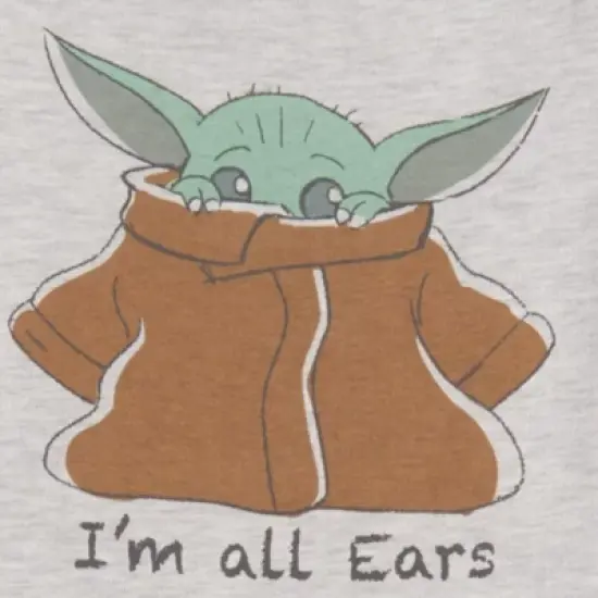 Star Wars Star Wars The Mandalorian The Child Baby Snap Coverall and Bodysuit Newborn to Infant  image {2}