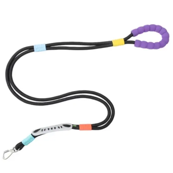 Unique Bargains Hands Free Dog Leash Black 1 Pc image {6}