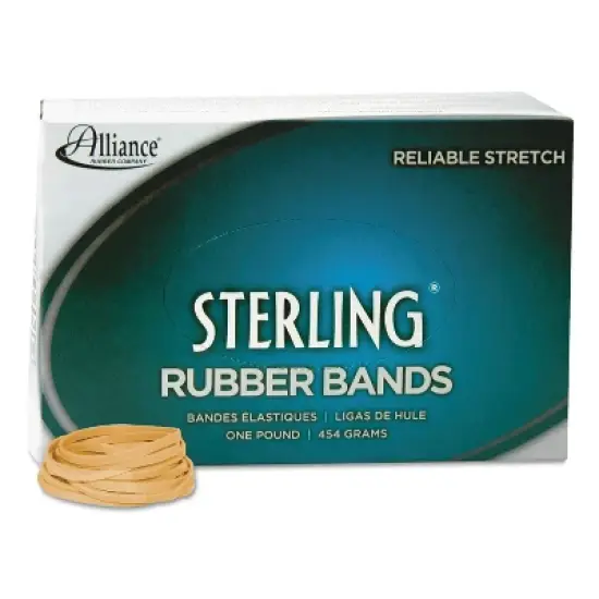 Alliance Sterling Rubber Bands Rubber Band 31 2 1/2 x 1/8 1200 Bands/1lb Box 24315 image {1}