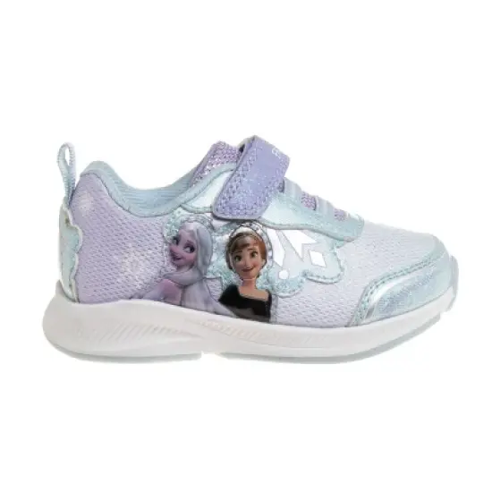 Disney Frozen Toddler Girls' Sneakers w/ 2 White Lights (Toddler) image {3}