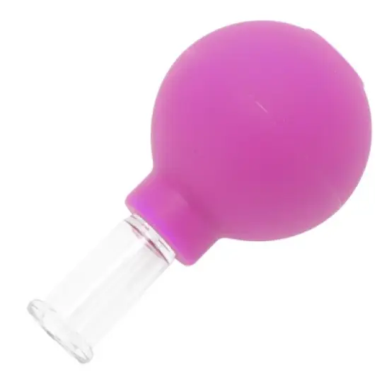Unique Bargains Convenient Cupping Facial Tool Purple 1 Pc image {4}