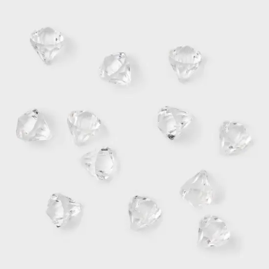 12pc Acrylic Diamond Christmas Tree Ornament Set - Wondershop&trade; image {4}