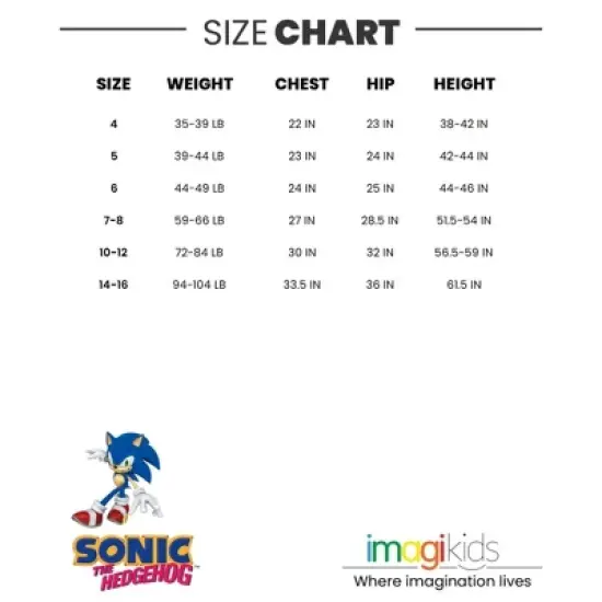 SEGA Sonic the Hedgehog Girls Romper Little Kid to Big Kid image {6}