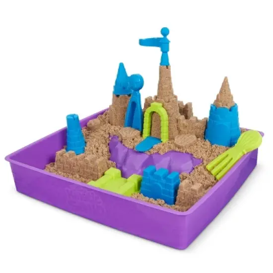Kinetic Sand Beach Castle Playset image {2}