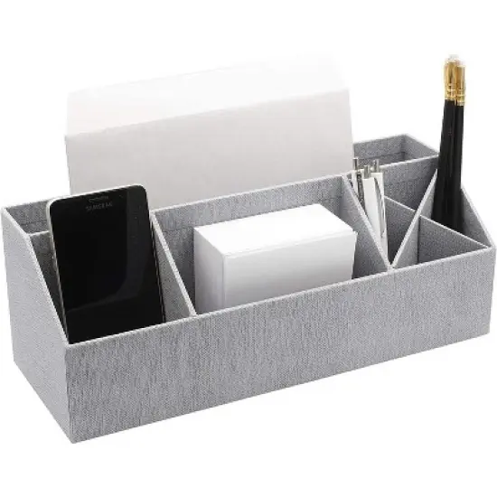 Bigso Elisa Desktop Organizer, Durable Office Desk Organizer with 7 Compartments for Office Supplies image {2}