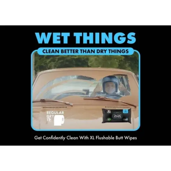 Dude Wipes Fragrance Free Flushable Wipes - 8pk/48ct image {5}