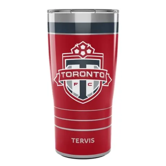 MLS Toronto FC 20oz MVP Stripe Stainless Steel Tumbler image {3}