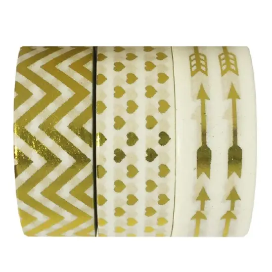 Wrapables Washi Masking Tape (Set of 3) image {19}