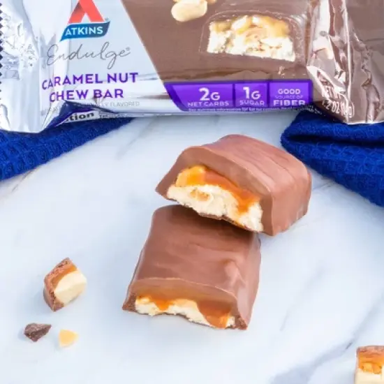 Atkins Endulge Caramel Nut Chew Bar image {5}