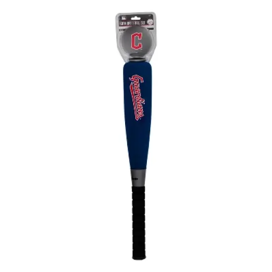 MLB Cleveland Guardians Jumbo Bat & Ball: Toy Sports Set for Kids image {2}