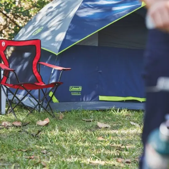 Coleman 4'x7' Sundome 2 Person Camping Tent - Gray/Blue image {5}