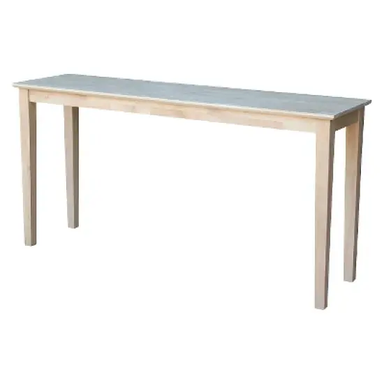Shaker Table Unfinished - International Concepts image {7}