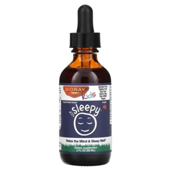 Bioray Kids, NDF Sleepy, Maple, 2 fl oz (60 ml) image {2}