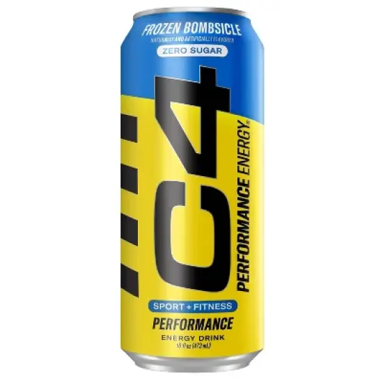 Cellucor C4 Frozen Bombsicle Energy Drink - 16 fl oz Can image {6}
