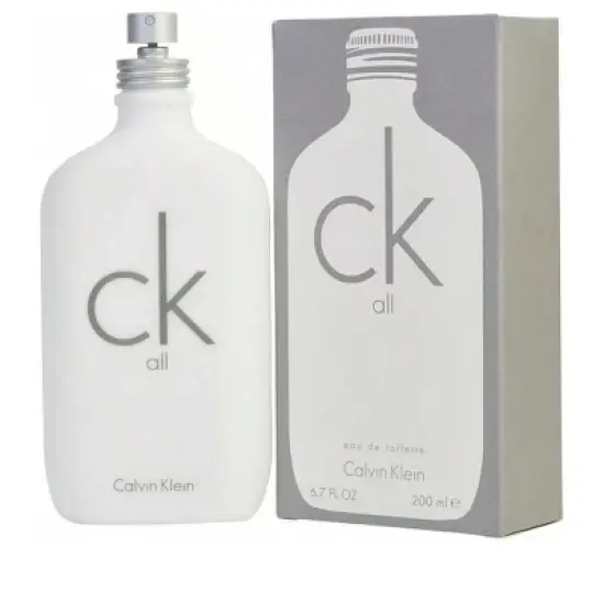 Ck All By Calvin Klein Unisex Freesia, Lily, Rhubarb, Musk, Vetiver Edt Spray 6.7 Oz image {1}
