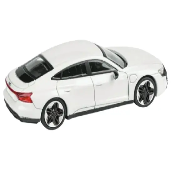 Audi E-tron GT RS Ibis White Metallic 1/64 Diecast Model Car by Paragon Models image {2}