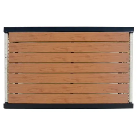 FIONECA Multi-Person Outdoor Iron Sofa Set with Table, Beige Rattan Decoration, Waterproof & Rust-Proof Patio Furniture for Garden & Lawn image {14}