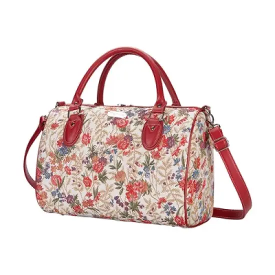 Signare USA Flower Meadow V&A Licensed Travel Bag image {1}