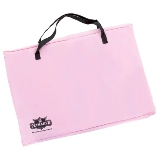 Pet Adobe Portable Pop-Up Pet Play Pen with Carrying Bag - Pink image {2}