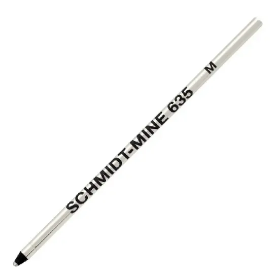 Schmidt 635 Mini D1 Ballpoint Refill fits Multifunction pens Medium Black 4 Pack (SC58149) image {2}