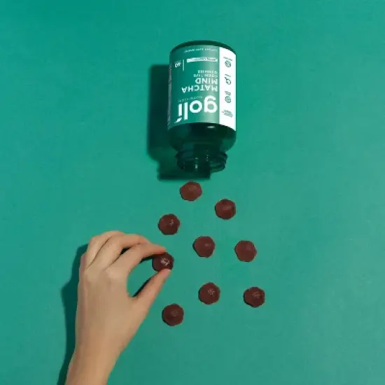 Goli Nutrition Matcha Mind Cognitive Vegan Gummies - 60ct image {7}
