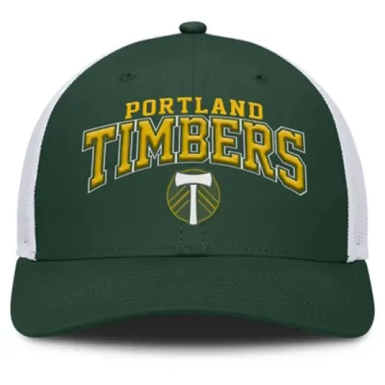 MLS Portland Timbers Structured Mesh Back Hat: Cotton, Snap Closure, Tagless Design image {1}