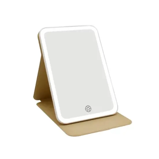 Impressions Vanity Touch Tablet Mini Tri-Tone LED Makeup Mirror image {13}