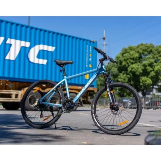 BAMCBASE Sedona Mountain Bike for Men Women, 26" 27.5" Aluminum Alloy MTB with Shimano 21 Speeds, Fork Suspension image {6}