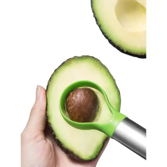 Kitcheniva 2-in-1 Stainless Steel Avocado Dragon Fruit Slicer and Pit Remover image {3}