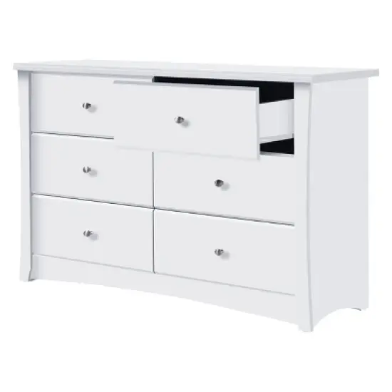 Storkcraft Crescent 6 Drawer Dresser image {2}