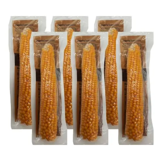 Free Day Popping Ear Non-GMO Yellow Un-Popped Popcorn - Pack of 6 - Popcorn on the Cob image {11}