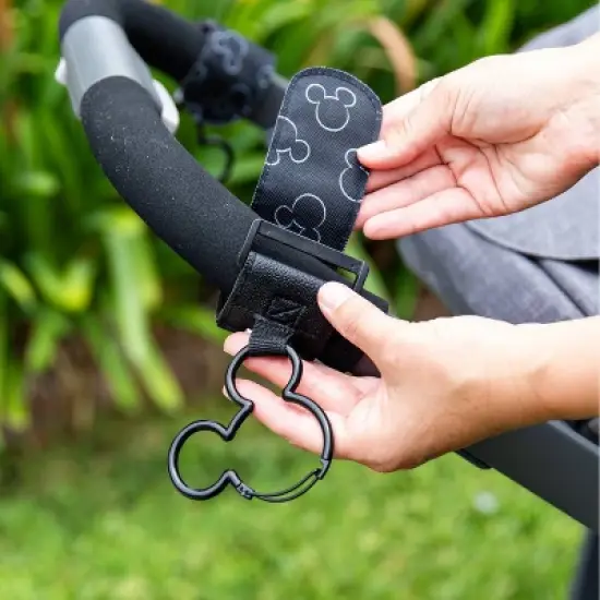 Disney Baby by J.L. Childress Mickey Mouse Clip 'N Carry Stroller Hooks - 2pk image {4}