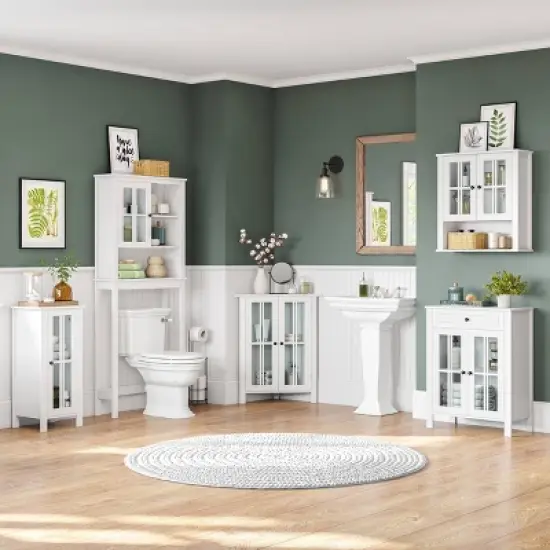 Danbury Two Door Wall Cabinet - RiverRidge Home image {4}