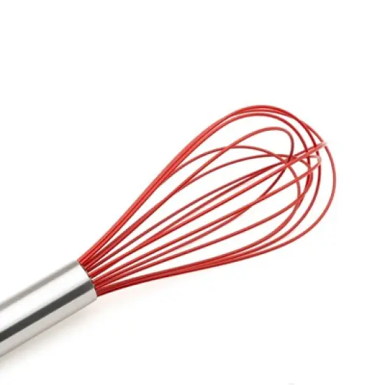 Cuisipro 10 Inch Silicone Balloon Whisk, Red image {2}